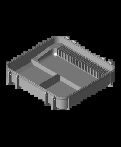 outil boîte base 30 filament échantillons facile accès 2 compartiments 3d by frikarte3d 3d print model - Mito3D