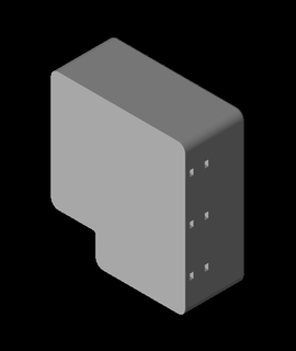outil boîte prusa mini USB extension 3d modèle 3d print model - Mito3D