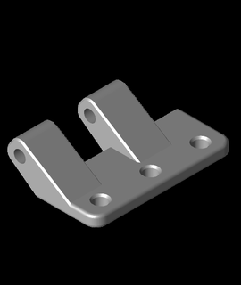 toolbox hinge sagittario 3d print model - Mito3D