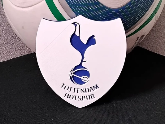 tottenham hotspur coaster or plaque - 3d by daddywazzy thecreator on thangs 3d print model - Mito3D