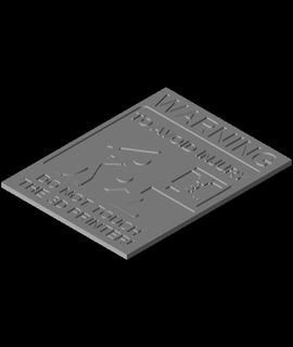tocar 3d impressora placa borda 3 modelo 3d print model - Mito3D