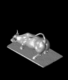 touro bull streetstl 3d model thangs 3d print model - Mito3D