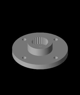 kule profesyonel mg946r 55g servo kol disk hor 3d print model - Mito3D