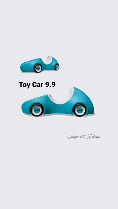 toy car 99 - 3d by skipper07 on thangs shopping toys 3d print model - Mito3D
