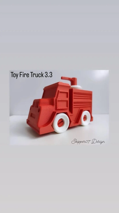 toy fire truck 33 - 3d by skipper07 on thangs shopping toys 3d print model - Mito3D