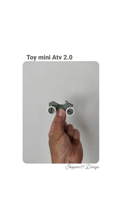 oyuncak mini atv 2 0 3d by skipper07 teşekkürler alışveriş oyuncaklar 3d print model - Mito3D