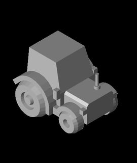 tractor 3d model rehanmcpsc thangs 3d print model - Mito3D