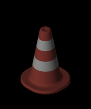 traffic cone stackable 3d model haribulus thangs 3d print model - Mito3D