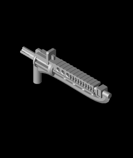 Transformer cw Sonnenbrecher Gewehrschwert 3d print model - Mito3D