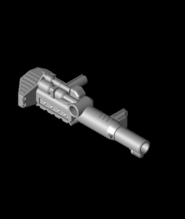 trasformatori optimus blaster cannone 3d print model - Mito3D