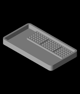 tray screws separating holes Home & Garden 3d print model - Mito3D