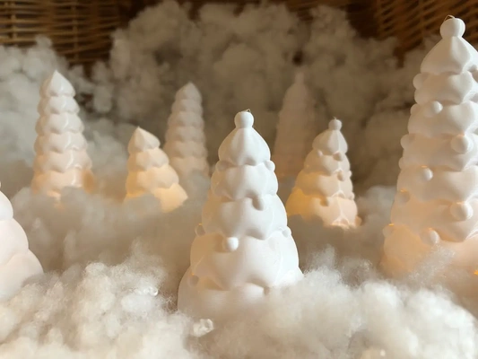 árvore luzes enfeites 3d by coisas davemakes on natal enfeite inverno neve conduziu luz vaso modo espiralizado chá leve suporte fácil impressão simples rápido 3d print model - Mito3D