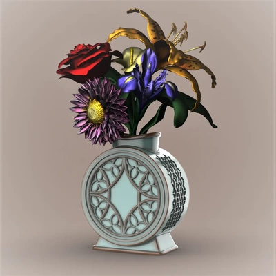 tri pedal window vase 3d by chelscct chelsea erschafft dinge on danke 3d print model - Mito3D