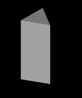 Dreieck Monolith Utah 3d Modell your dream danke 3d print model - Mito3D