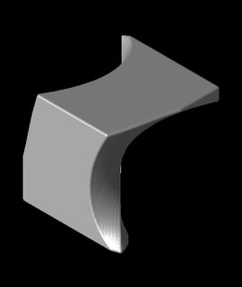 triple giro cubo sólido 3d print model - Mito3D
