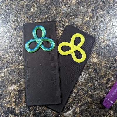 triquetra trinity knot bookmark - 3d by ifoulds on thangs 3d print model - Mito3D