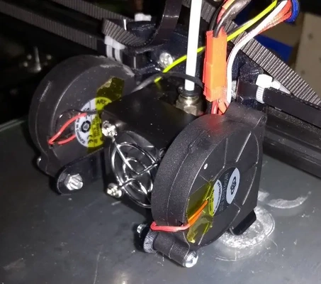 tronxy x5s blower ducts fit creality s - 3d by sagittario on thangs 3d print model - Mito3D