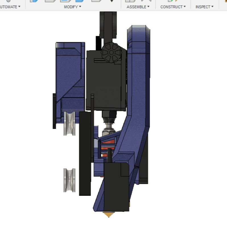 tronxy x5sa pró 400 titã direto dirigir badcreations2017 3D print model - Mito3D