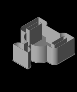 troféu copo nestable caixa v1 ppac 3d print model - Mito3D