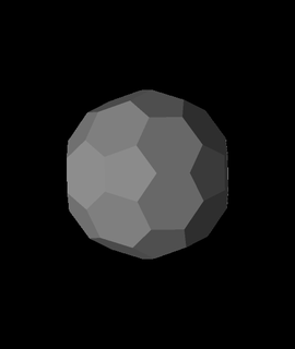 truncated icosahedronobj bigbubbles2me 3d print model - Mito3D