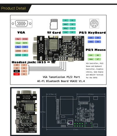 ttgo vga32 v1 4 caso funda 3d by potencia fuego on gracias 3d print model - Mito3D