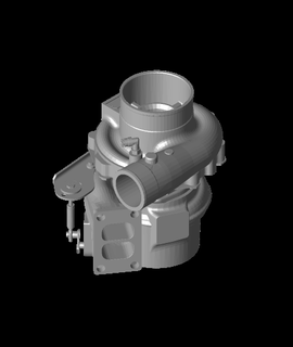 Turbocompressor 3d modelo raul thangs 3d print model - Mito3D