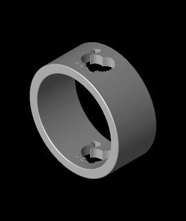 pavo servilleta anillo hillwattson 3d print model - Mito3D