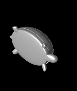 Schildkröte tobiasreckinger 3d print model - Mito3D