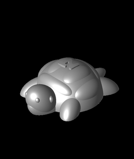 kaplumbağa nt hayvanlar 3d model nicolastokotu teşekkürler 3d print model - Mito3D