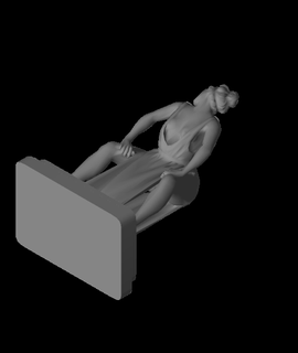 twerk Aphrodite statue gta 5 3d print model - Mito3D