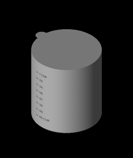 twist measuring cup 3d model vegveg1988 thangs 3d print model - Mito3D