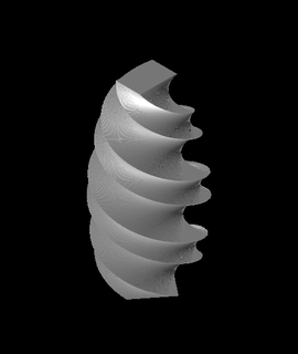 twisted rectangle vase 3 printbunny Home & Garden 3d print model - Mito3D