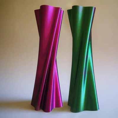 twisted vase - 3d by sona on thangs 3d print model - Mito3D