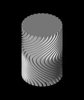 contorto vaso modalità tazza 12oz 3d print model - Mito3D