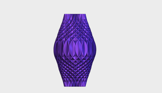 twister vase - mels 3d print model - Mito3D