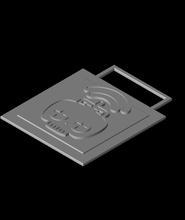 twitch icon + keychain 3d model joulz thangs 3d print model - Mito3D