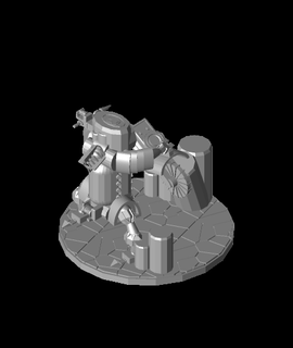espesso tarefa explorador v11 base 3d modelo 3d print model - Mito3D