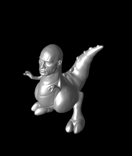 tyrockasaurusrexstl 3d modelo thinair3d 3d print model - Mito3D