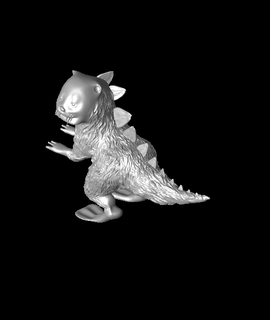 tyrottersaurus rex drawfee fan art arti divertimento 3d print model - Mito3D