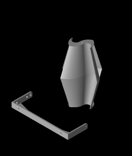 Ugrinsky dikey eksen rüzgar türbin vawt 3d model teşekkürler 3d print model - Mito3D