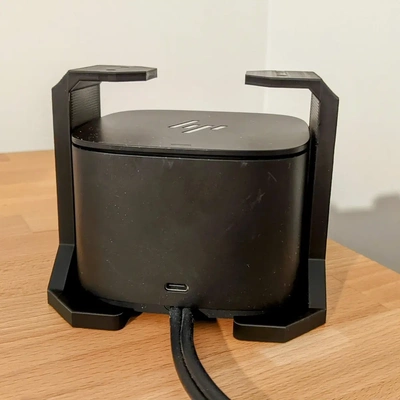 underdesk mount hp thunderbolt dock g4 - 3d by thebuildbay on thangs 3d print model - Mito3D