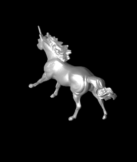 unicorn generated revopoint pop 3d model thangs 3d print model - Mito3D