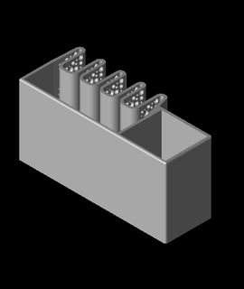 benzersiz Doluyor istasyon 1 3d model teşekkürler 3d print model - Mito3D