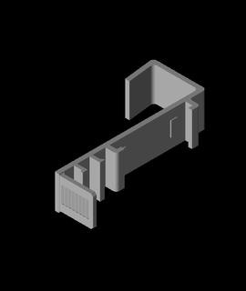 universalhalter fuer duo-raffrollos 3d print model - Mito3D