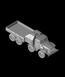 ural 4320 fango corridore Marte hobby Giochi 3d print model - Mito3D