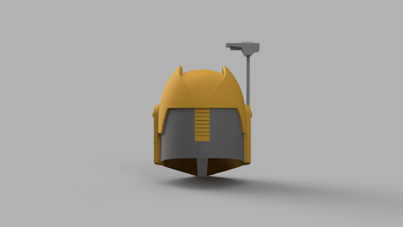 ursa carriça inspirado capacete percevejo adereços 3d print model - Mito3D