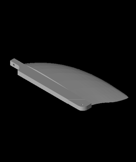 us Box flach finstl 3d print model - Mito3D