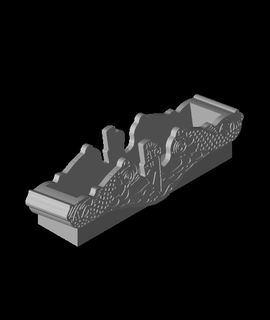 us marinha submarino guerra negócio cartão industrial 3d print model - Mito3D