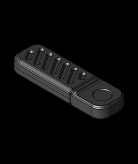 USB durum kılıf tasarım Tom Bevan 3d print model - Mito3D