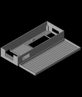 USB dc Ajustable Puissance fourniture Cas gaine 3d modèle 3d print model - Mito3D